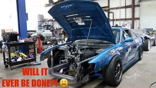 NEVER ENDING DRIFT CAR PROJECT! (SO CLOSE)