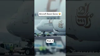 Aircraft Soon Gone 😭 #aviation #aeroplane #passengeraircraft #plane #sad #queenoftheskies #a380