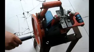 Bandsaw Blades Tooth Setter working video