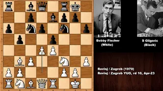 Bone Crushing Move: Bobby Fischer vs Svetozar Gligoric (1970)