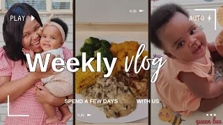 FIRST VLOG: SPEND A FEW DAYS WITH US | BESTIE IS 5 MONTHS | COOKING | UNBOXING