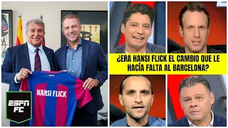 HANSI FLICK y el TERRIBLE desafío que le tocará resolver con el BARCELONA de JOAN LAPORTA | ESPN FC