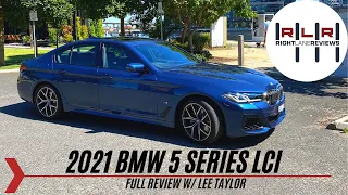 2021 BMW 5 Series LCI - The Benchmark! / Full Review // Right Lane Reviews