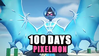 100 Days in Minecraft’s Pixelmon Mod