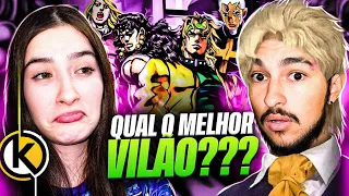 Apenas um react | Fim da linhagem - Vilões de Jojo | Okabe (Jojo's)  | React #173