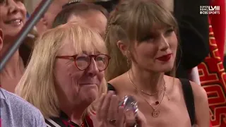 Taylor Swift and Travis Kelce are affectionate after the Chiefs' victory