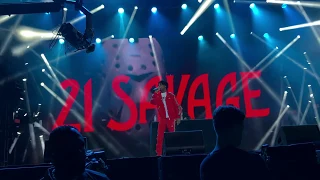 7 - X & Bank Account - 21 Savage (Live @ Dreamville Festival 2019 - Raleigh, NC - 4/6/19)