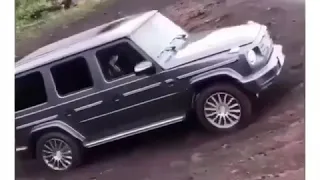 Mercedes G klasse vs. Bmw x3 Hill climb