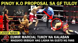 Pinoy Nagpropose Sa Gf Kahit Na Knockout,Eumir Marcial Tukoy Na Kalaban,Magsayo Sasabay Kay Figueroa