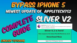 (Complete guide) bypass iPhone 5 iOS 10.3.4 version using Sliver Version 2 | Untethered | WIFI only
