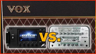 Axe FX 3 vs.  Kemper  |  Vox AC 30