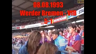 VfB Fan-Block | Werder Bremen - VfB Stuttgart (5:1) 08.08.1993