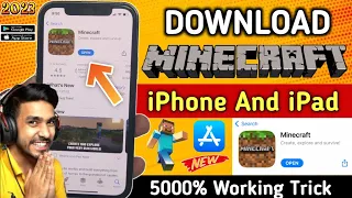 MINECRAFT IOS DOWNLOAD | HOW TO DOWNLOAD MINECRAFT IN IPHONE | HOW TO DOWNLOAD MINECRAFT IN IOS 2023