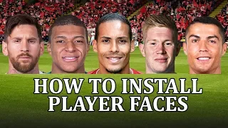 Football Manager 2020 - How to install a face pack and get real player faces. FM20 face pack.