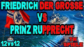 Friedrich der Große vs. Rupprecht 12vs12 *Kradonische Gefechte* ⚓️ in World of Warships 🚢