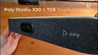 Poly Studio X30 and TC8 Controller, Overview & Demo using Microsoft Teams