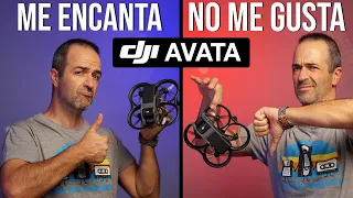 DJI AVATA - 5 COSAS que ME ENCANTAN y 3 COSAS que NO ME GUSTAN