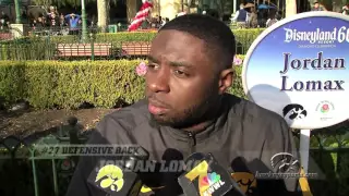 Iowa Football Takes in Sights of Disneyland