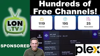 How To Navigate 100's of Plex Free Live TV Channels - NFL Recently Added!