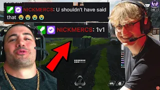 when NICKMERCS asked TSM Mande to be Tripod's coach and this happened.. 🤣