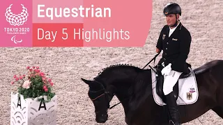 Equestrian Highlights | Day 5 | Tokyo 2020 Paralympic Games