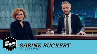 Sabine Rückert zu Gast im Neo Magazin Royale mit Jan Böhmermann -  ZDFneo