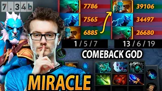 When MIRACLE enters COMEBACK GOD Mode with Phantom Lancer