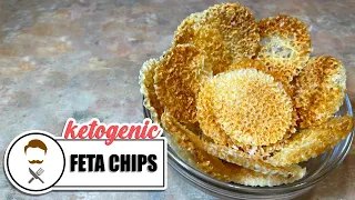 2 Minute Feta Chips (ZERO CARB) || The Keto Kitchen UK