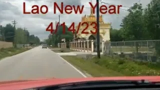 Lao New Year 2023 Day 1 Wat Phouthasamakhy Houston Texas