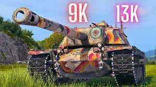 World of Tanks T110E4 - 9K Damage 10 Kills & T110E4 - 13K Damage