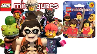 CUSTOM Lego Ninjago DRAGONS RISING Season 2 (Series 3) Minifigure Series Review!🐺🔴🌑