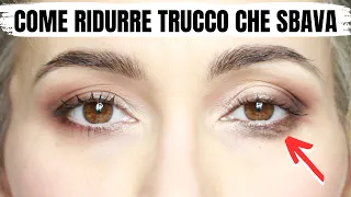 Soluzioni al trucco occhi che sbava. Le tecniche per ridurre questo effetto.