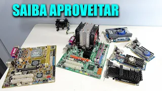 NUNCA DEI TANTO VALOR AO HARDWARE ANTIGO COMO AGORA!