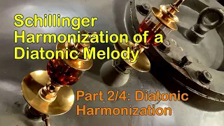 Schillinger Harmonization of a Diatonic Melody, Part 2/4 Diatonic Harmonization