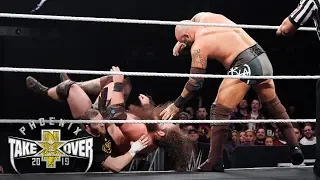 Rowe launches Hanson into The Undisputed ERA: NXT TakeOver: Phoenix (WWE Network Exclusive)