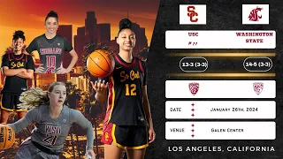 No. 11 USC vs Washington State | Pac-12 | 1.26.24