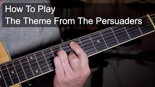 'Persuaders' Theme - John Barry Guitar Lesson