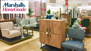 MARSHALLS HOMEGOODS FURNITURE ARMCHAIRS SOFAS TABLES RUGS SHOP WITH ME SHOPPING STORE WALK THROUGH