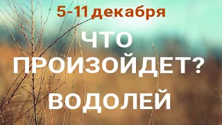 ВОДОЛЕЙ🍀 Прогноз на неделю (5-11 декабря). Расклад от ТАТЬЯНЫ КЛЕВЕР. Клевер таро.