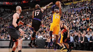 Kobe Bryant mastered difficult shots...