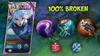 ARLOTT NEW BRUTAL BUILD AND EMBLEM 2024!! (must watch) - Mobile Legends