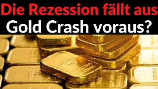 In Europa und China fällt die Rezession aus, in den USA wird sie mild - Wie reagiert der Goldpreis?