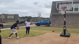 Basketball Dunk Gender Reveal!!!