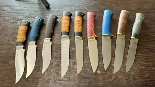 Ножи из стали М390 и Elmax