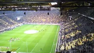 BVB - Der Deutsche Meister 2012 läuft ein! (Borussia Dortmund - SC Freiburg 4:0 / 5. Mai 2012)