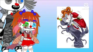 Ennard and Circus Baby React to Ennaby []New AU[] Enjoy!