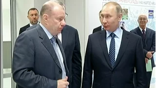 Владимиру Путину показали объекты Универсиады-2019
