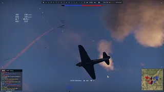 Shot down B-17 over 1.2km [Yak-9K]