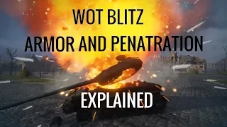 wot Blitz - Explaining Mechanics - Armor Penetration