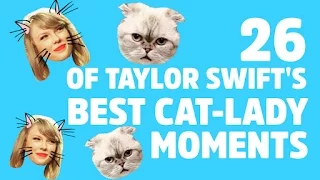 26 Times Taylor Swift Was the Cutest Cat Lady Ever